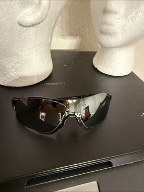 Oakley ev zero Sport Wraparound Sunglasses - Black Tinted Lenses